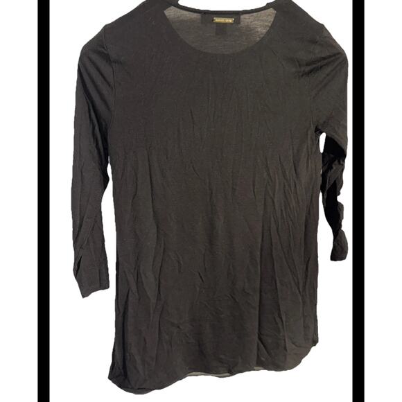 Michael Kors Black Layered Tunic Top - Small - Picture 3 of 7